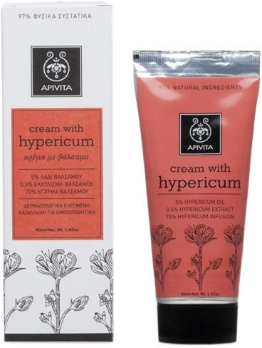 Apivita Herbal Cream With Hypericum 40ml