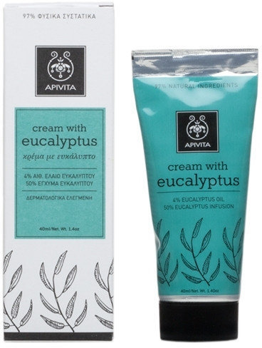 Apivita Eucalyptus Herbal Cream 40ml Apivita Eucalyptus Herbal Cream 40ml