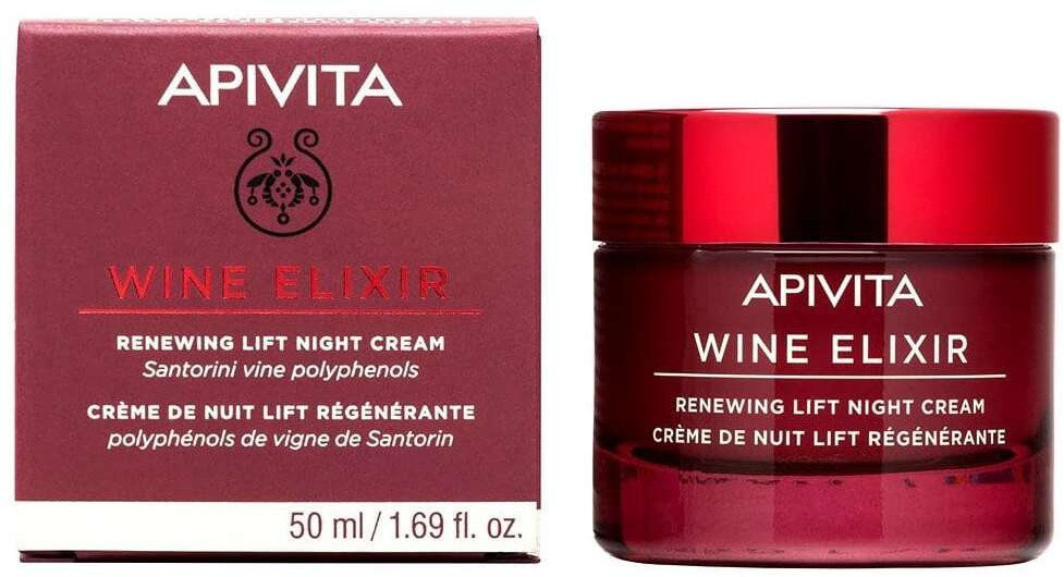 Apivita Wine Elixir Renewing Lift Night Cream 50ml