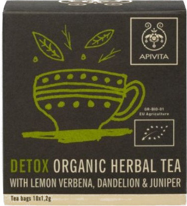 Apivita Organic Herbal Tea Detox 10sachets