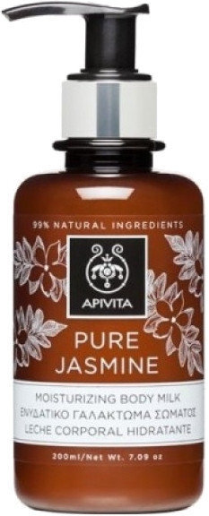 Apivita Pure Jasmine Moisturizing Body Milk 200ml