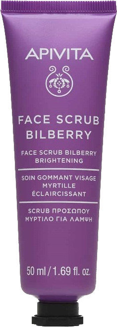 Apivita Bilberry Face Scrub 50ml