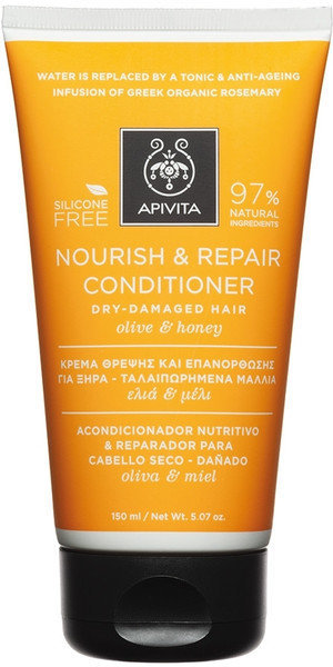Apivita Nourish Repair Conditioner Dry Damaged Hair 150ml