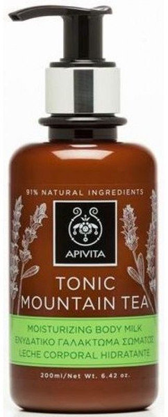 Apivita Tonic Mountain Tea Moisturizing Body Milk 200ml
