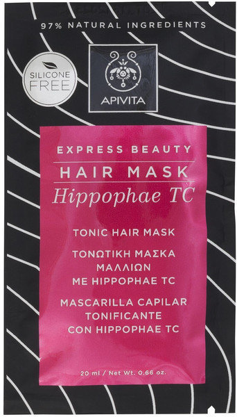 Apivita Express Beauty Hair Mask Hippophae TC 20ml