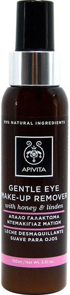 Apivita Gentle Eye Make-up Remover With Honey & Linden 100ml
