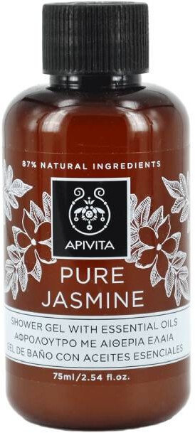 Apivita Pure Jasmine Shower Gel 75ml