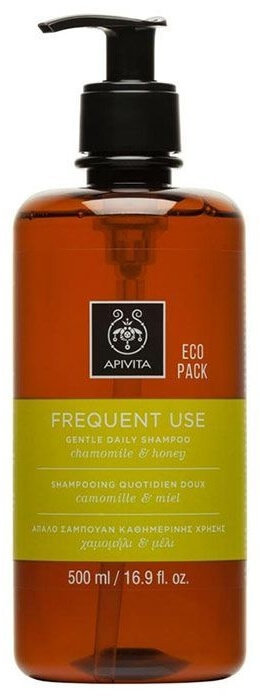 Apivita EcoPack Gentle Daily Chamomile & Honey Shampoo 500ml