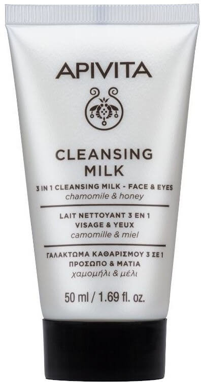 Apivita 3 in1 Face & Eyes Cleansing Milk 50ml