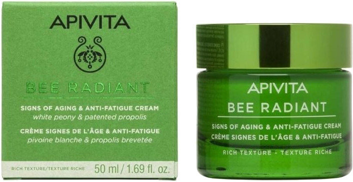 Apivita Bee Radiant Peony Rich Texture Cream 50ml