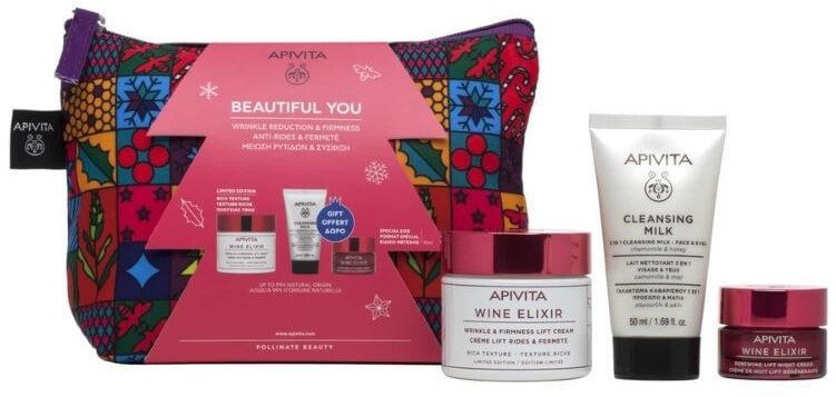 Apivita Set Wine Elixir Rich Texture