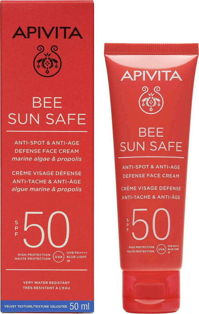 Apivita Bee Sun Safe Anti Spot AntiAge Face Cream SPF50 50ml