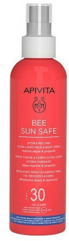 Apivita Bee Sun Safe Ultra Light Face Body Spray SPF30 200ml