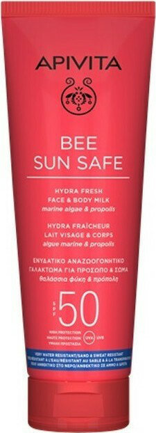 Apivita Bee Sun Safe Hydra Fresh Face Body Milk SPF50 200ml