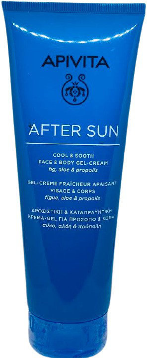 Apivita After Sun Cool & Sooth Face & Body Gel Cream 200ml
