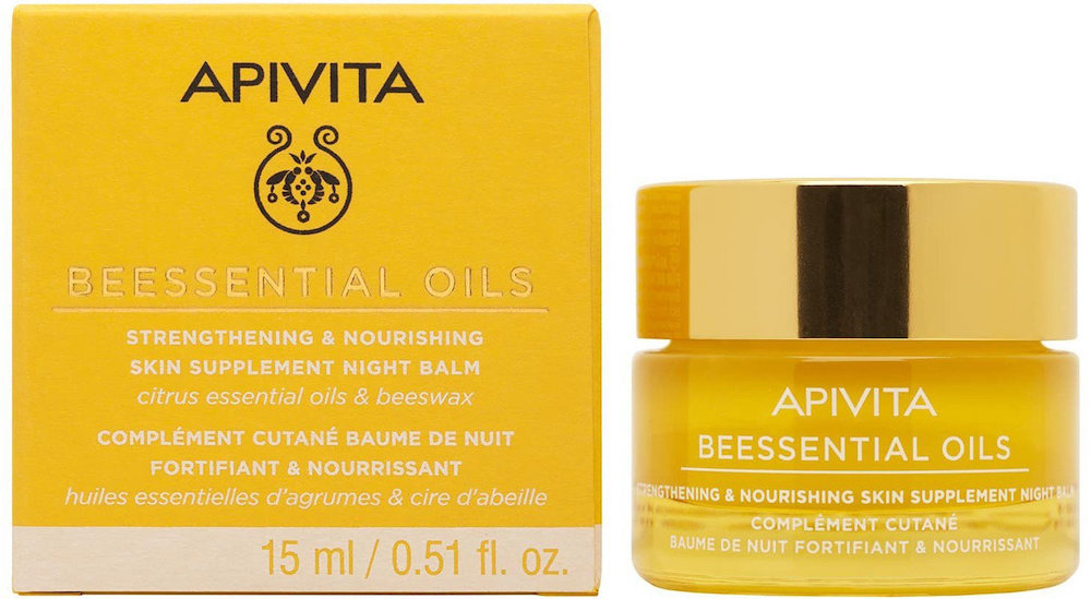 Apivita Beessential Oils Night Balm 15ml