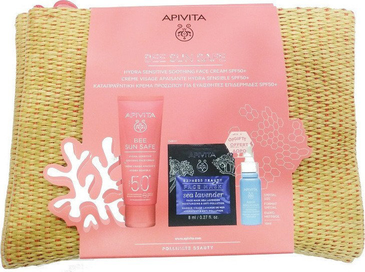 Apivita Bee Sun Safe Sensitive Face Care Set