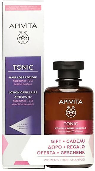 Apivita Set Tonic Hair Loss Lotion & Women's Shampoo 