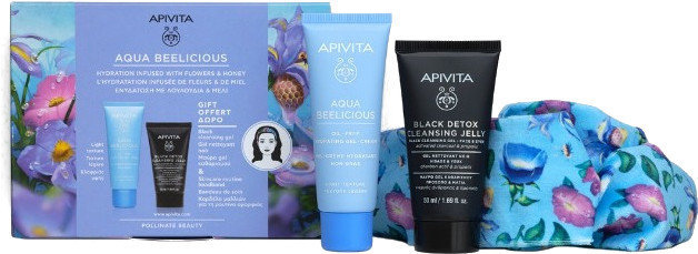 Apivita Aqua Beelicious Oil-Free Care Set with Face Cream