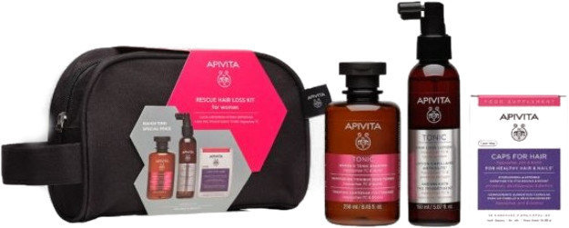 Apivita Rescue Hair Loss Kit For Women
