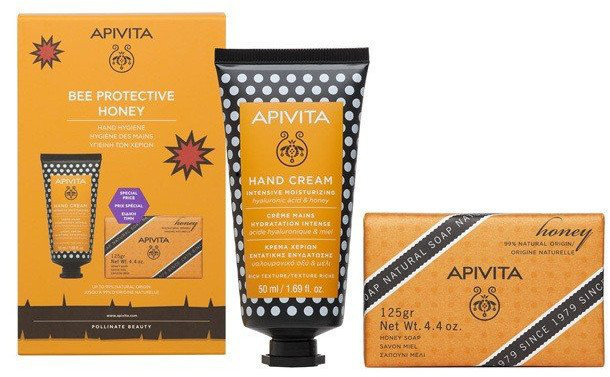 Apivita Bee Protective Honey Care Set for Dry Skin