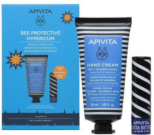 Apivita Bee Protetive Hypericum Care Set for Dry Skin