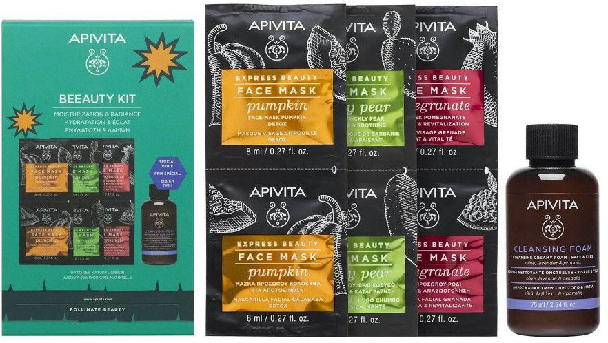 Apivita Beauty Kit Express Masks