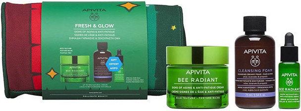Apivita Bee Radiant Gel-Balm Set