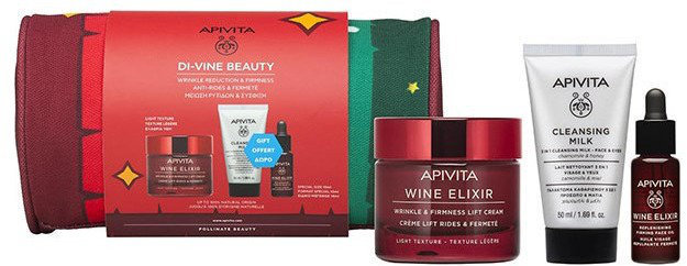 Apivita Wine Elixir Light Texture Xmas Set