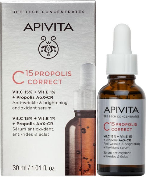 Apivita Bee Tech Concentrates C15 Propolis Correct Serum 30m