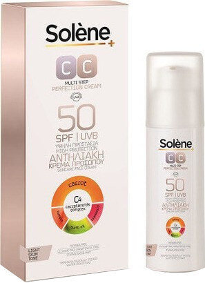 Solene CC MultiStep Perfection Suncare Face Cream SPF50 50ml