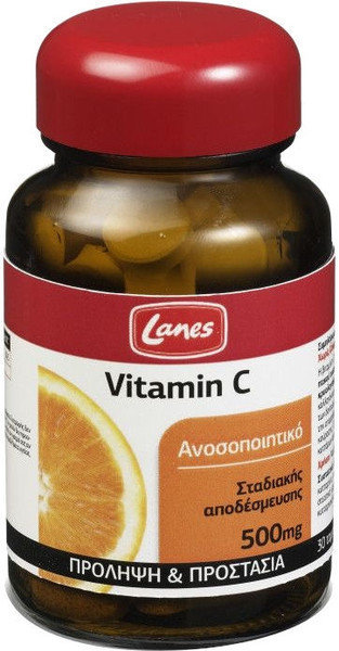 Lanes Vitamin C 500mg 30tabs