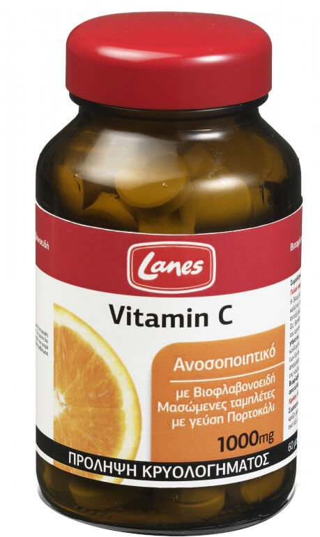 Lanes Vitamin C 1000mg 60chew.caps