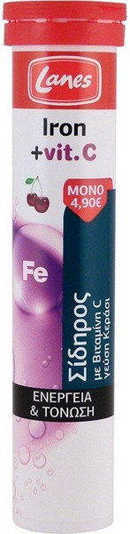 Lanes Iron & Viamin C 20eff.tabs