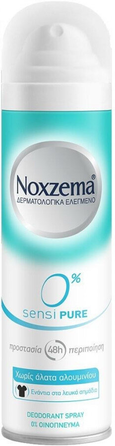 Noxzema Sensi Pure 0% Deodorant Spray 150ml