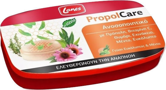 Lanes PropolCare Pastilles Eucalyptus Menthol 54gr