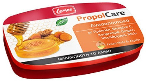 Lanes PropolCare Pastilles Honey Lemon 54gr