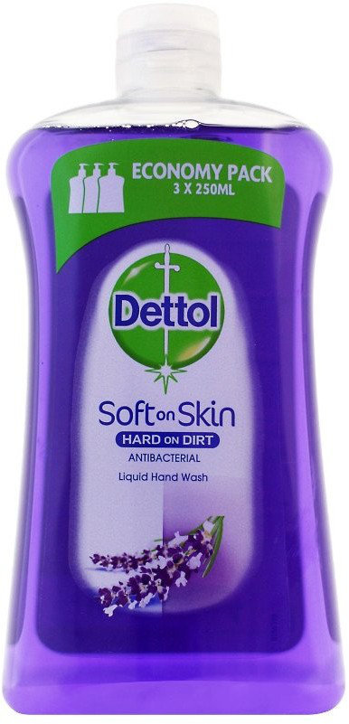 Dettol Liquid Soap Laventer Reffil 750ml