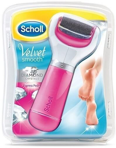 Dr. Scholl's Velvet Smooth Diamond Crystals Express Pedi Pink 1τμχ