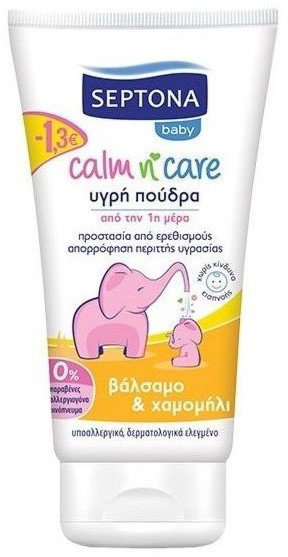 Septona Calm n' Care Baby Liquid Powder 100ml