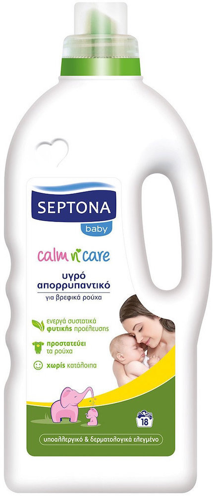 Septona Calm n' Care Baby Liquid Detergent for Clothes 1.26L