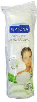 Septona Daily Clean Regular Round Cotton Pads 70τμχ