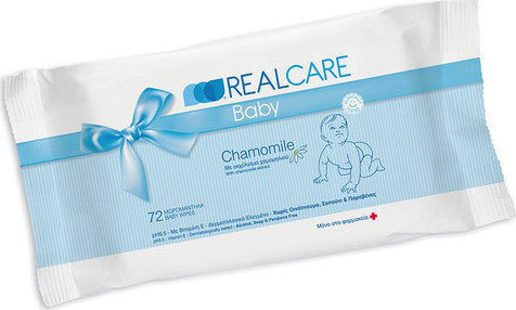 RealCare Baby Chamomile Wipes 72τμχ