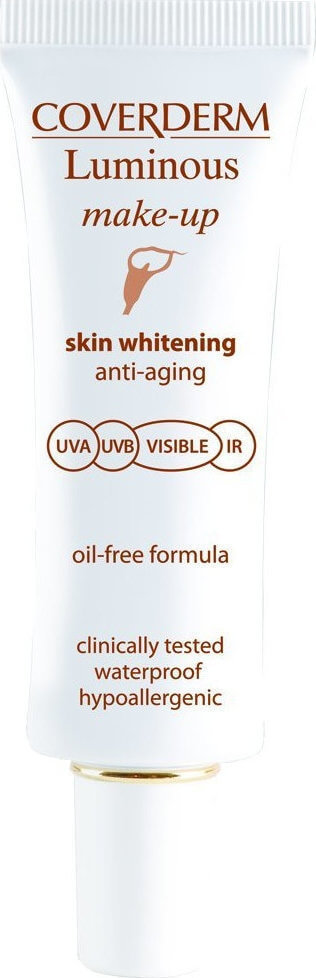 Coverderm Luminous Make Up Skin Whitening SPF50+ No3 30ml