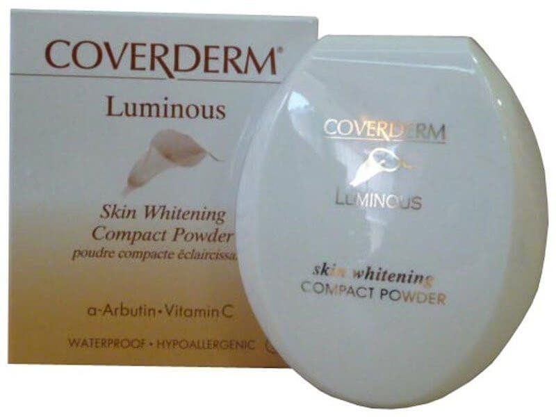 Coverderm Luminous Skin Whitening Compact Powder No03 10gr
