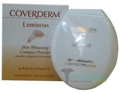 Coverderm Luminous Skin Whitening Compact Powder No05 10gr