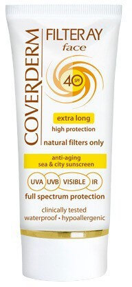 Coverderm Filteray Tinted Cream SPF40 Light Beige 50ml