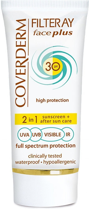 Coverderm Filteray Face Plus 2in1 Dry Sensitive SPF30+ 50ml