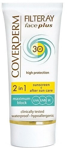 Coverderm Filteray Plus LightBeige Dry/Sensitive SPF30 50ml