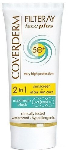 Coverderm Filteray Plus 2in1 Soft Brown Normal SPF50+ 50ml
